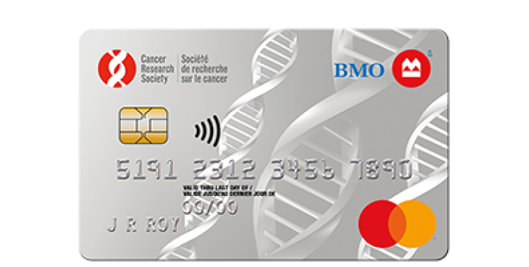 b m o cancer research society mastercard