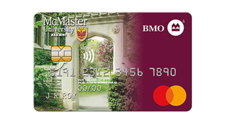 b m o mcmaster university alumni mastercard