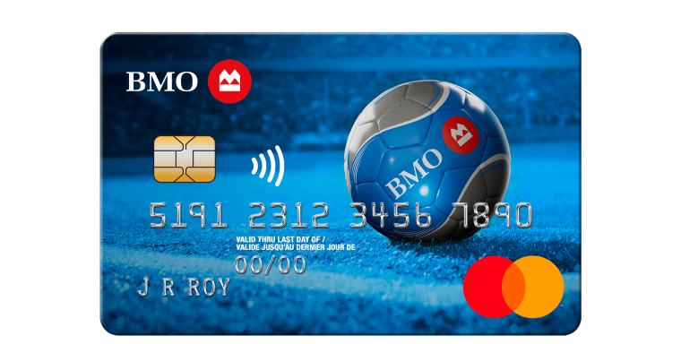 b m o soccer mastercard