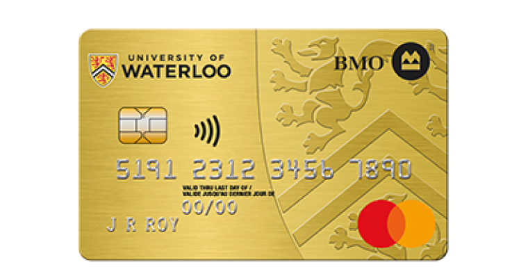 b m o university of waterloo mastercard